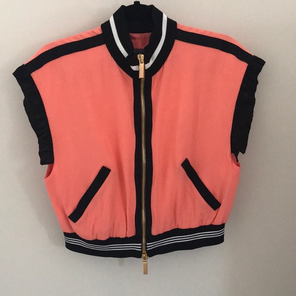 Emanuel Ungaro Logo Cady Bomber Vest - Picture 2 of 12